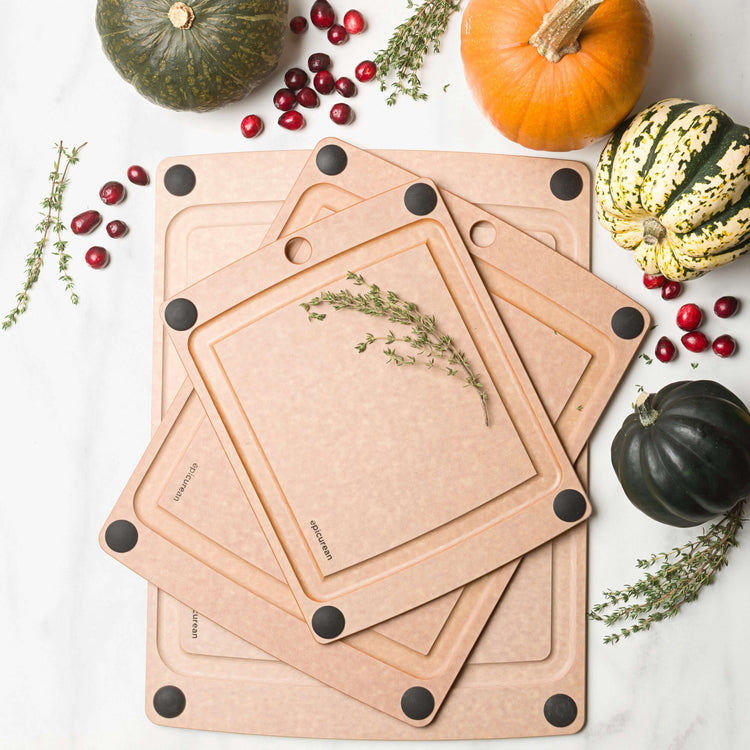 Epicurean All In One Cutting Board Set in Natural