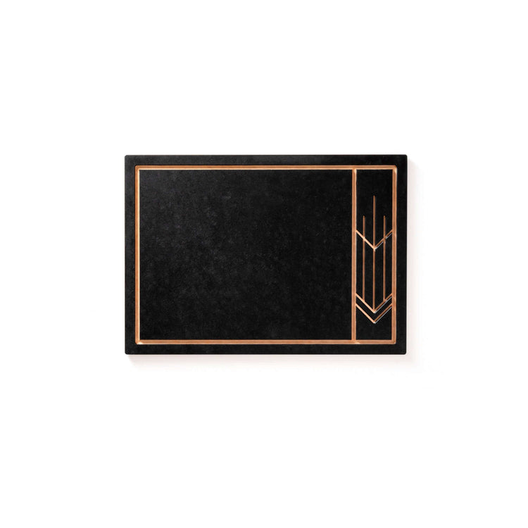 The Frank Lloyd Wright Cut & Serve in Medium Slate/Natural in Slate/Natural